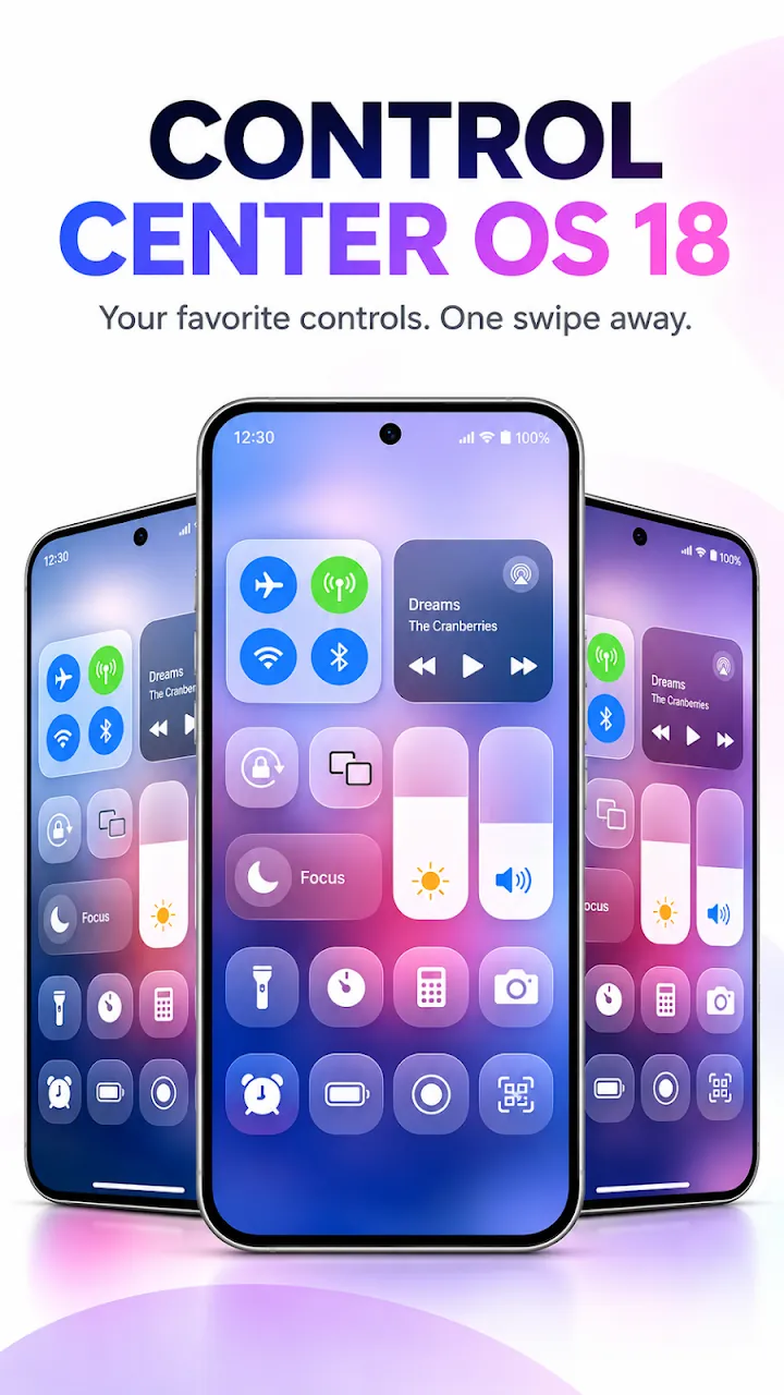 Control Center: iOS style control center on Android