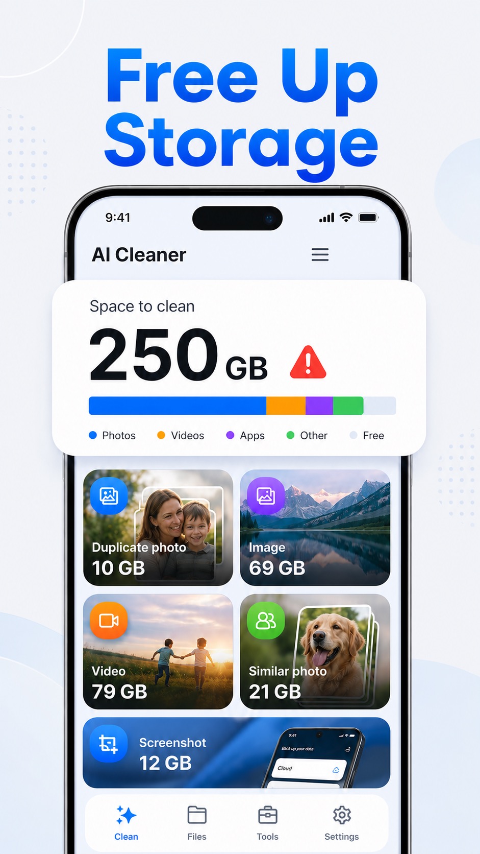 Phone Cleaner - AI Cleaner app screen