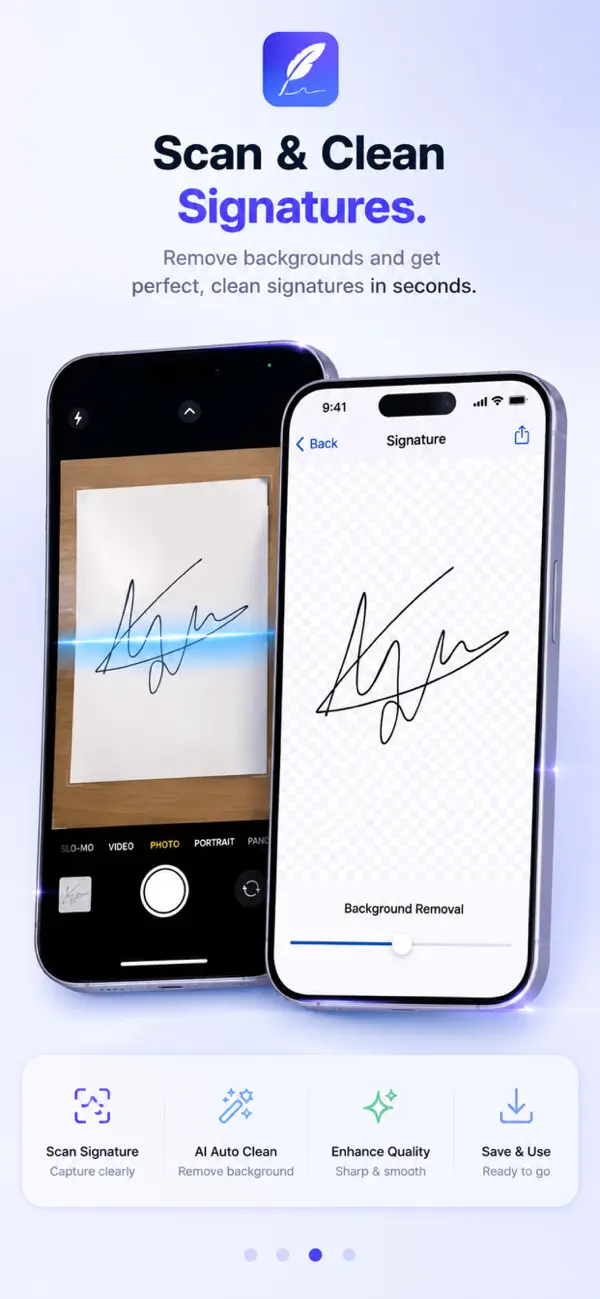 ClearSign screenshot showing document signing and signature tools